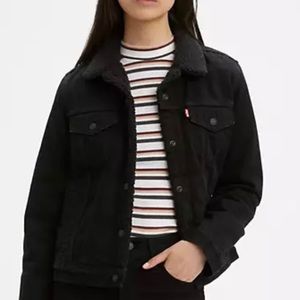 Levi’s Ex-Boyfriend Sherpa Denim Trucker Jacket